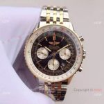 JF Factory Breitling Navitimer 01 Replica Watch Two Tone 43mm
